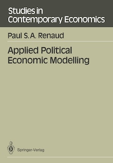 Applied Political Economic Modelling
