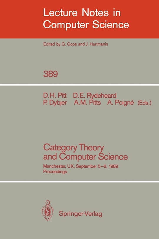 Couverture_Category Theory and Computer Science