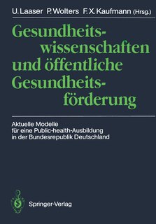 Couverture_Gesundheitswissenschaften und öffentliche Gesundheitsförderung