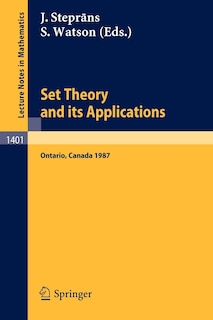 Couverture_Set Theory and its Applications