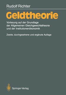 Front cover_Geldtheorie