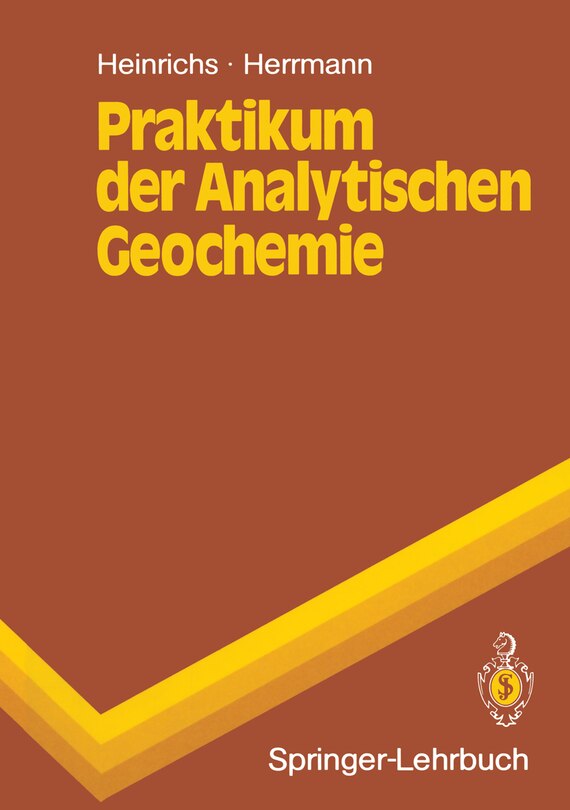 Front cover_Praktikum Der Analytischen Geochemie