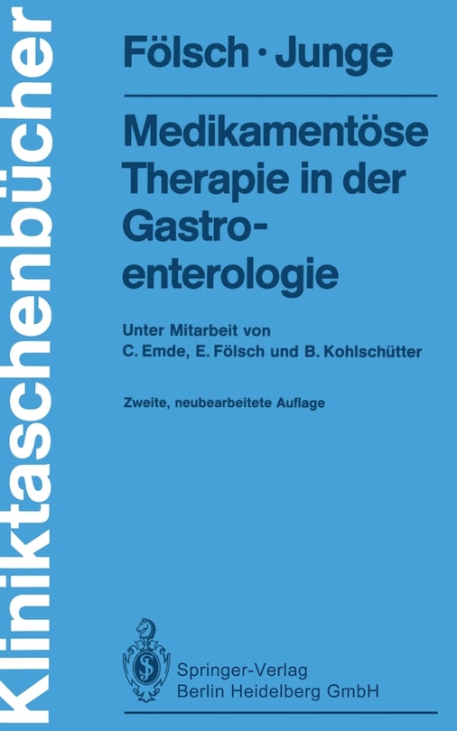 Front cover_Medikamentöse Therapie in der Gastroenterologie