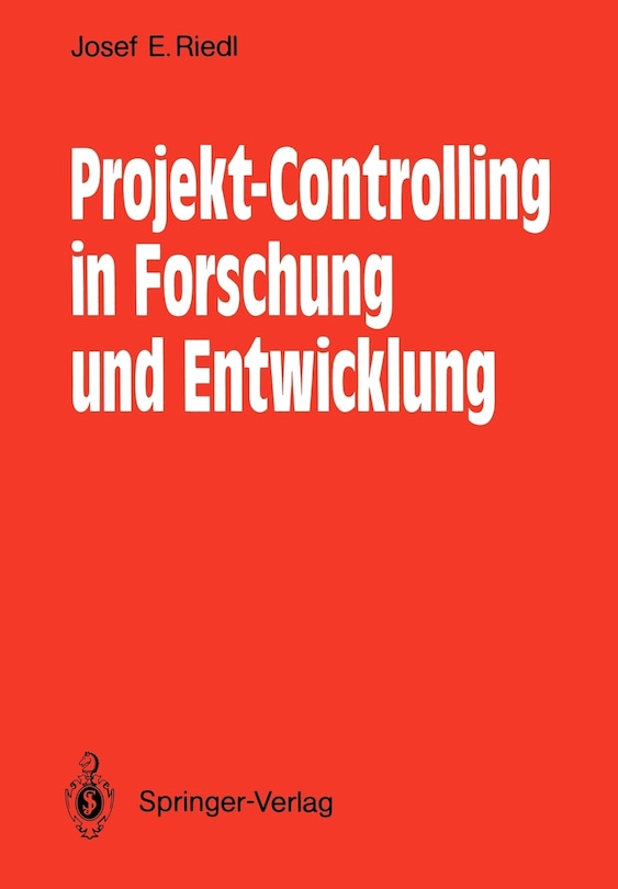 Front cover_Projekt-Controlling in Forschung und Entwicklung