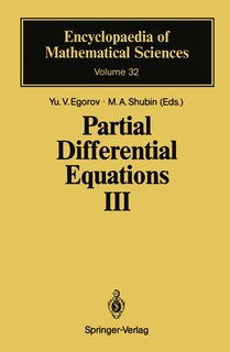 Couverture_Partial Differential Equations III