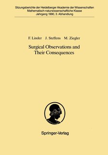 Front cover_Surgical Observations and Their Consequences