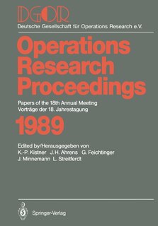 Couverture_Papers Of The 18th Annual Meeting / Vorträge Der 18. Jahrestagung