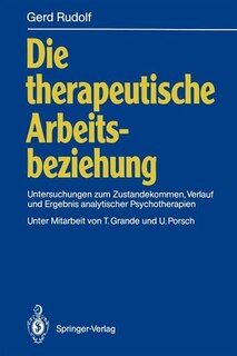 Front cover_Die Therapeutische Arbeitsbeziehung