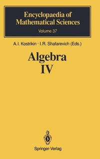 Couverture_Algebra IV