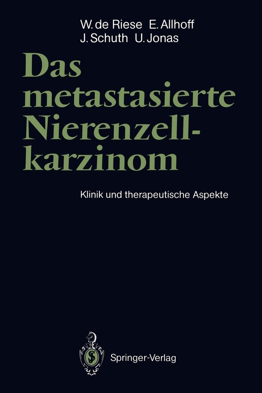 Front cover_Das metastasierte Nierenzellkarzinom