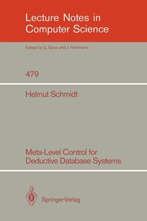 Front cover_Meta-Level Control for Deductive Database Systems