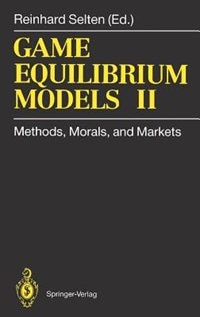 Front cover_Game Equilibrium Models II