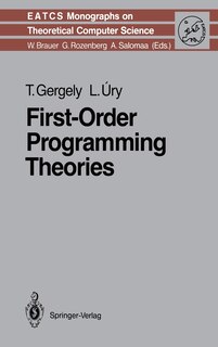 Front cover_First-Order Programming Theories
