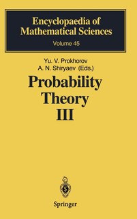 Couverture_Probability Theory III