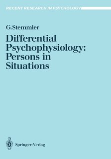 Front cover_Differential Psychophysiology: Persons in Situations