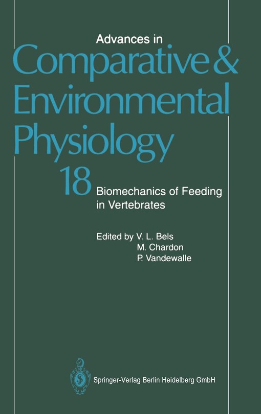 Front cover_Biomechanics of Feeding in Vertebrates