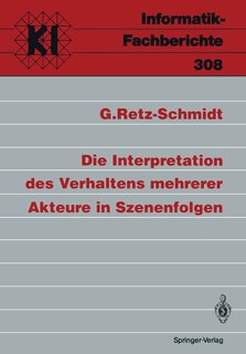 Front cover_Die Interpretation des Verhaltens mehrerer Akteure in Szenenfolgen