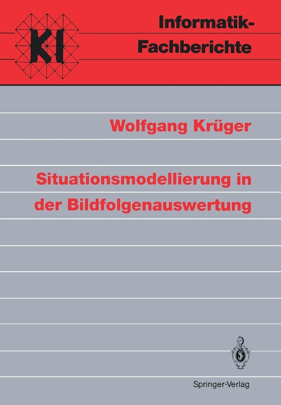 Front cover_Situationsmodellierung in der Bildfolgenauswertung