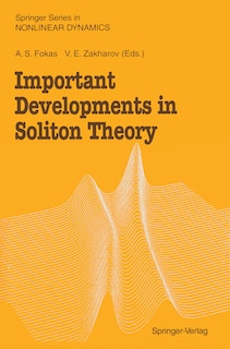 Front cover_Important Developments in Soliton Theory