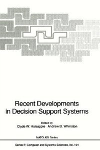 Front cover_Recent Developments in Decision Support Systems