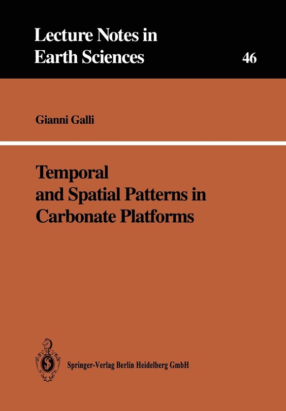 Front cover_Temporal and Spatial Patterns in Carbonate Platforms
