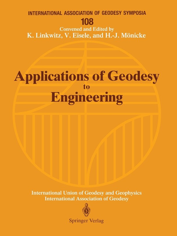 Front cover_Applications of Geodesy to Engineering