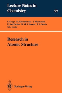 Front cover_Research in Atomic Structure