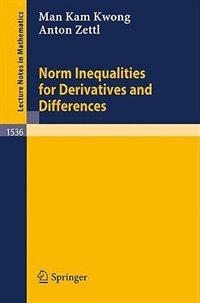 Couverture_Norm Inequalities for Derivatives and Differences