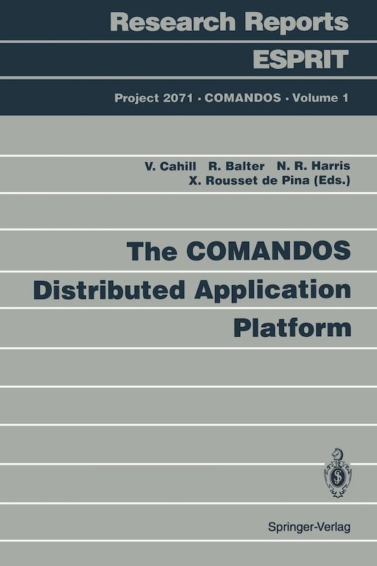 Front cover_The COMANDOS Distributed Application Platform