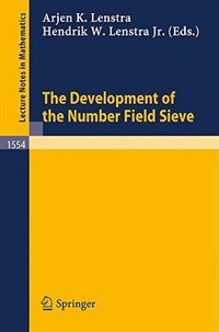 Couverture_The Development of the Number Field Sieve