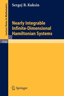 Front cover_Nearly Integrable Infinite-Dimensional Hamiltonian Systems
