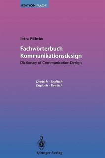 Front cover_Fachwörterbuch Kommunikationsdesign / Dictionary of Communication Design