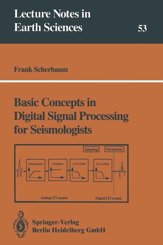 Front cover_Basic Concepts in Digital Signal Processing for Seismologists