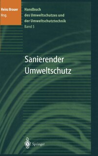 Front cover_Handbuch des Umweltschutzes und der Umweltschutztechnik