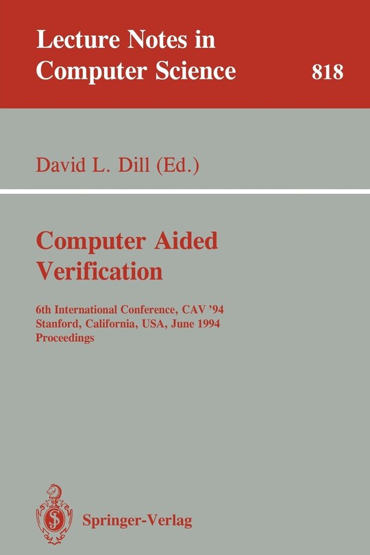 Front cover_Computer Aided Verification