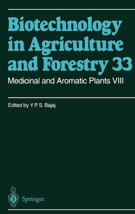 Couverture_Medicinal and Aromatic Plants Viii