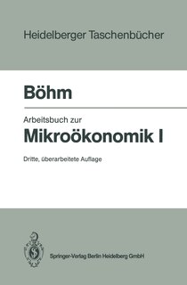 Couverture_Arbeitsbuch Zur Mikroökonomik I