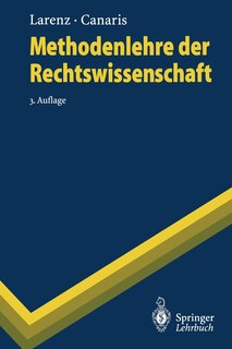 Front cover_Methodenlehre Der Rechtswissenschaft