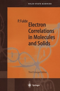 Couverture_Electron Correlations In Molecules And Solids