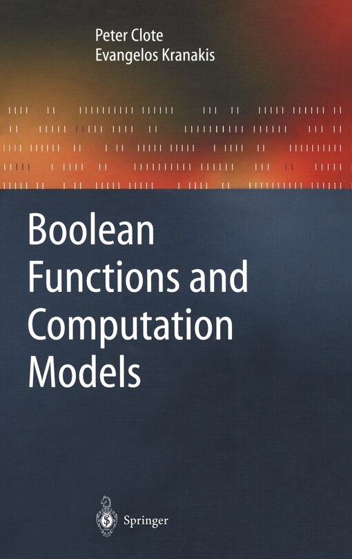 Front cover_Boolean Functions And Computation Models