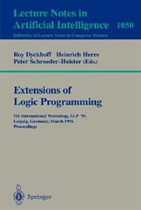 Couverture_Extensions of Logic Programming
