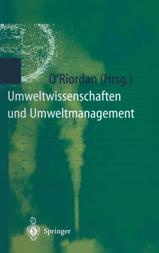 Front cover_Umweltwissenschaften und Umweltmanagement