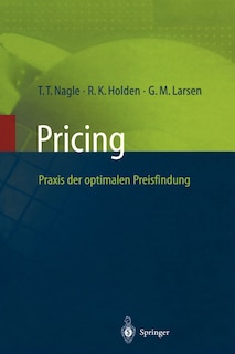 Front cover_Pricing -- PRAXIS Der Optimalen Preisfindung