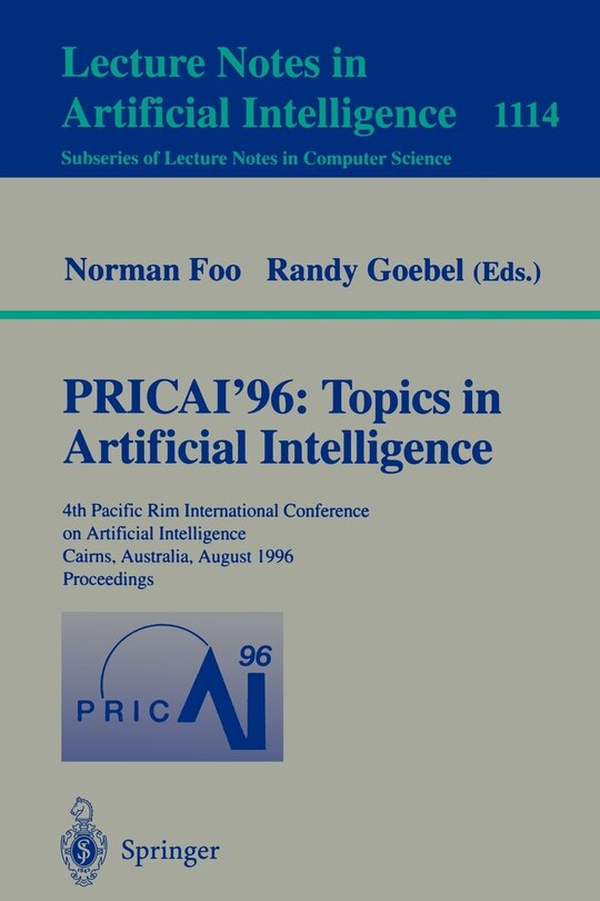 Front cover_PRICAI '96: Topics in Artificial Intelligence