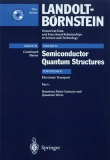 Front cover_Quantum Point Contacts and Quantum Wires