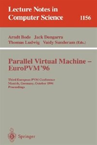 Couverture_Parallel Virtual Machine - EuroPVM'96