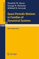 Couverture_Quasi-Periodic Motions in Families of Dynamical Systems