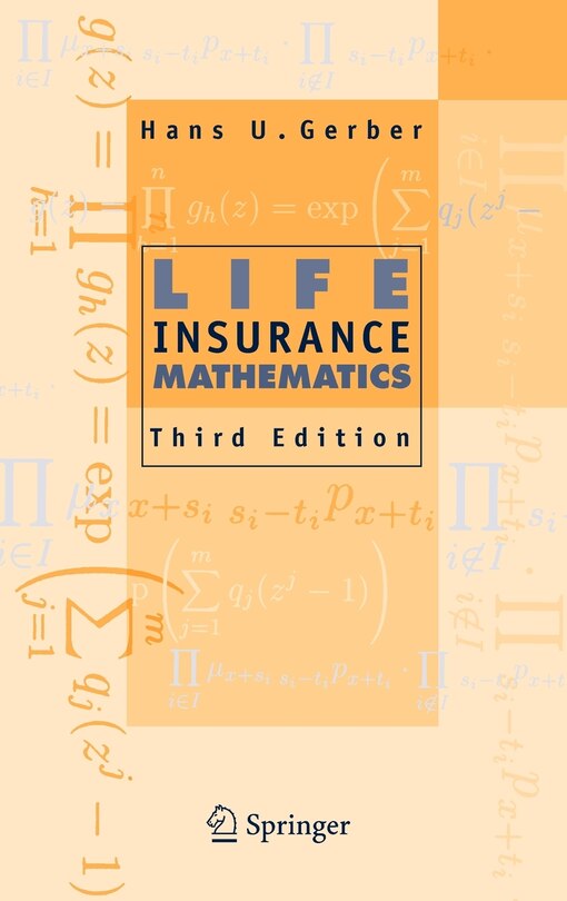 Front cover_Life Insurance Mathematics