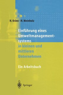 Couverture_Einführung Eines Umweltmanagementsystems In Kleinen Und Mittleren Unternehmen