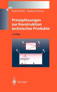 Couverture_Prinziplösungen zur Konstruktion technischer Produkte